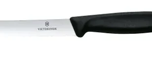 Nôž na paradajky, Victorinox, Čierna, (L)219mm