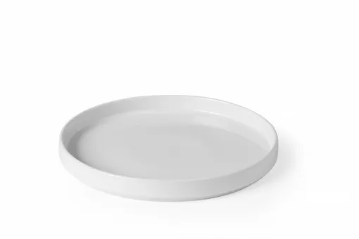 Doska s vysokým okrajom Oslo, HENDI, Oslo, Biela, ⌀240x(H)26mm