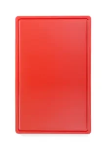 Doska na krájanie HACCP GN 1/1, HENDI, GN 1/1, Červená, 530x325mm