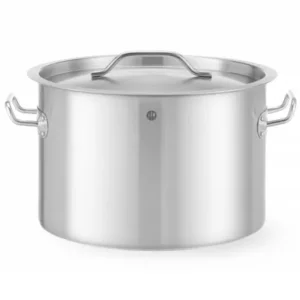 Stredný hrniec – s pokrievkou, HENDI, Budget Line, 23L, ⌀350x(H)240mm