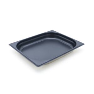 Gastronádoba 1/2 GN - nepriľnavá - 4 cm hlboká - 32,5 x 26,5 cm - oceľ