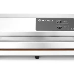 Vákuový baliaci stroj - lamelový, HENDI, Kitchen Line, Zváracia lišta 350 mm, 230V/250W, 370x260x(H)130mm