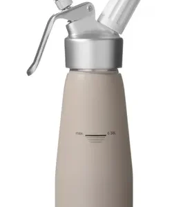 Fľaša na šľahačku , HENDI, 0,5L, Taupe (sivohnedá), ⌀80x(H)260mm
