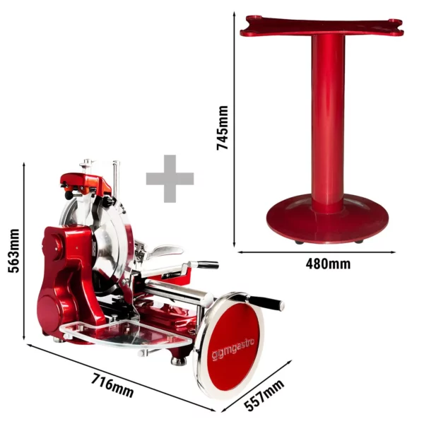 Zotrvačník - nôž: Ø 300mm - červený - vrátane základného rámu - Image 6