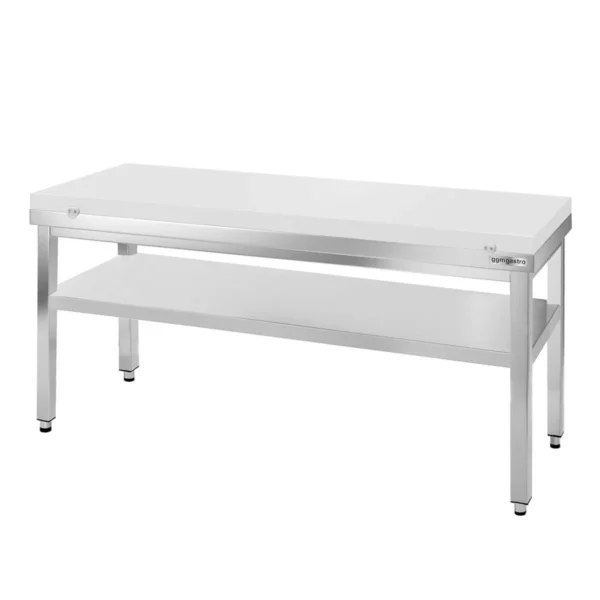 Pracovný stôl PREMIUM z nerezovej ocele - 1600x800mm - s podložkou bez protisklzu vr. rezná doska - Image 5