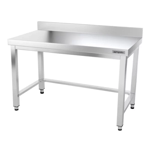 Nerezový pracovný stôl PREMIUM - 1500x700mm - s podnožou, podperou a výstuhou - Image 8