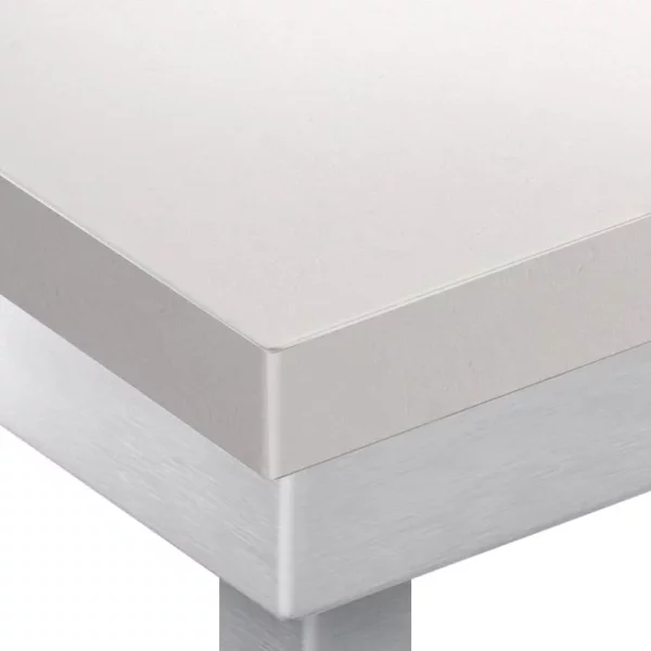 Pracovný stôl PREMIUM z nerezovej ocele - 1400x800mm - s podložkou bez protisklzu vr. rezná doska - Image 2