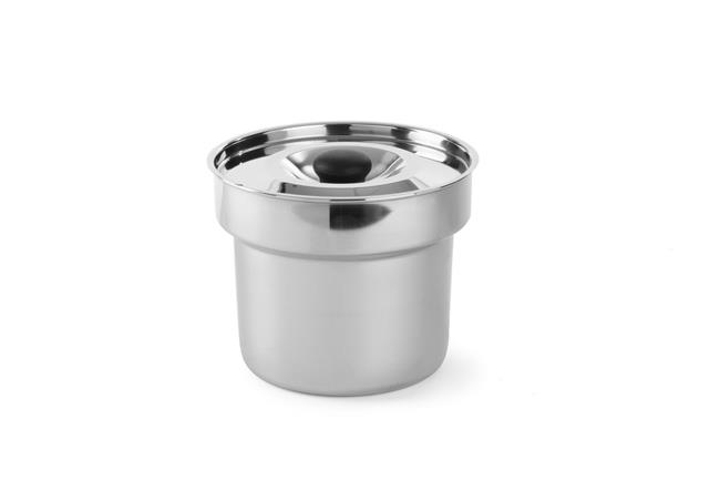 Adaptér na 2 polievkové nádoby, HENDI, vložka do adaptéra 4,2 l, 4,2L, ø220x(H)190mm