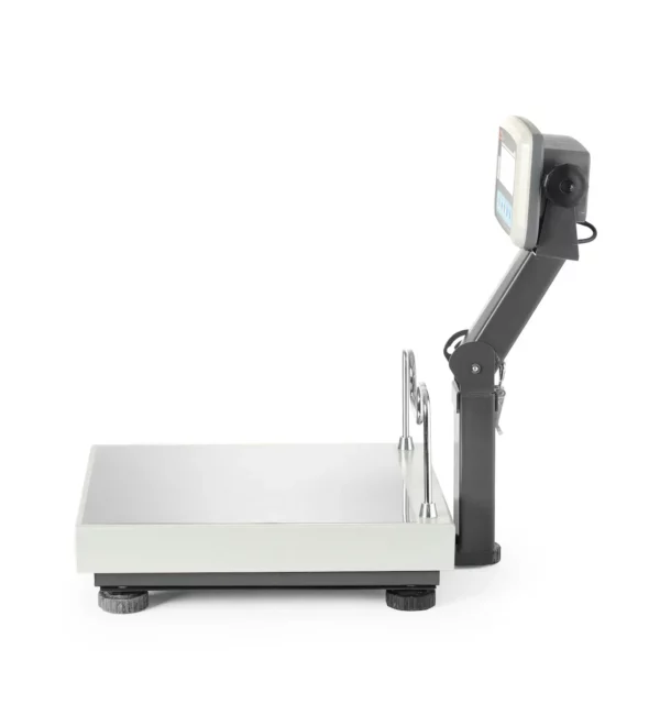 Váha s platformou LCD so skladacím stĺpikom a legalizáciou, rad EKO+, 60 kg, TEM, 350x400x(H)522mm - Image 3