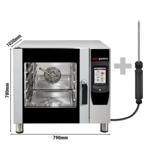 Konvektomat - Touch - 4x GN 1/1 - s umývacím systémom