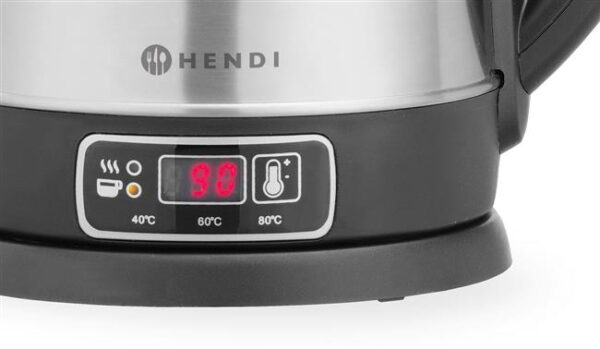 Rýchlovarná kanvica s reguláciou teploty – 1,8 L | Hendi 209943 - Image 6