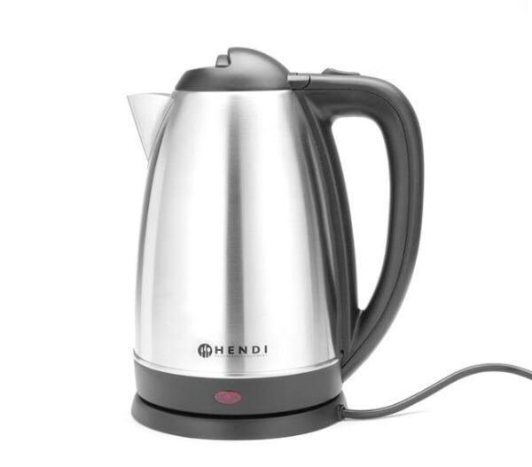 Bezkáblová elektrická rýchlovarná kanvica 2,5 l, HENDI, 2,5L, 230V/2150W, 242x172x(H)294mm - Image 6