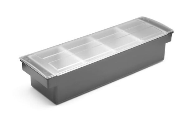 Box na prísady – 4 nádoby, Bar up, 480x150x(H)100mm - Image 4