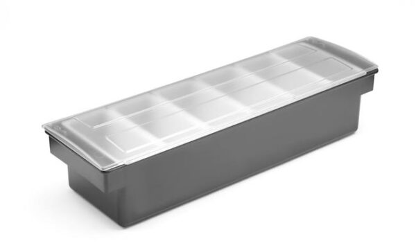 Box na prísady – 6 nádob, Bar up, 480x150x(H)100mm - Image 4