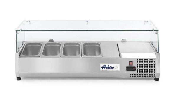 CHLADIACA NADSTAVBA NA GN 1/3, Arktic, 6x GN 1/3, 230V/180W, 1405x420x(H)456mm