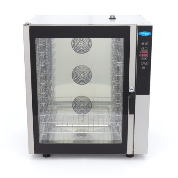Kombinovaná parná rúra – 10×1/1 GN / 60×40 cm – digitálny displej | Maxima 08500210 - Image 2
