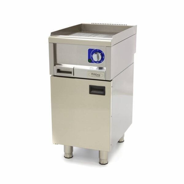 Maxima Komerčná elektrická platňa – ryhovaná – 40×60 cm | 09391620 - Image 2
