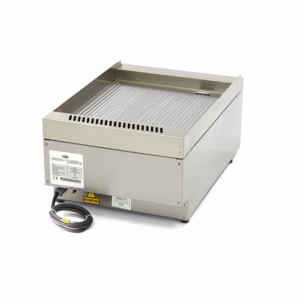 Maxima Komerčná elektrická platňa – ryhovaná – 40×60 cm | 09391620 - Image 4