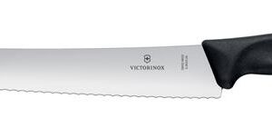 Cukrársky nôž, Victorinox, Čierna, (L)390mm