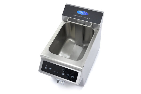 Indukčná fritéza s kohútikom – 1×8 l | Maxima 09371090 - Image 4