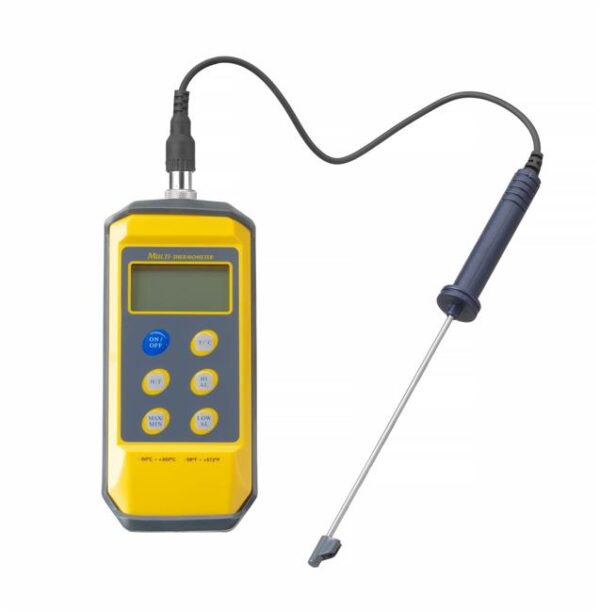 Digitálny teplomer so sondou, HENDI, 195x85x(H)45mm