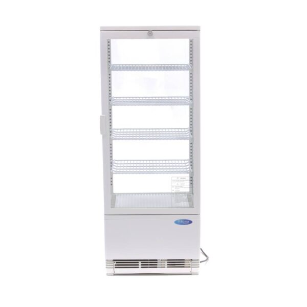 Výkladová chladnička - 98L - 43cm - Biela - Image 4