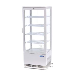 Výkladová chladnička - 98L - 43cm - Biela