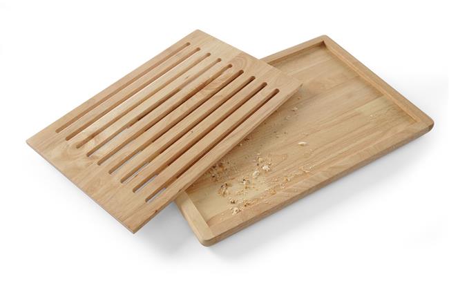 Doska na krájanie chleba, HENDI, Tmavá dubová, 475x322mm – Obrázok 12