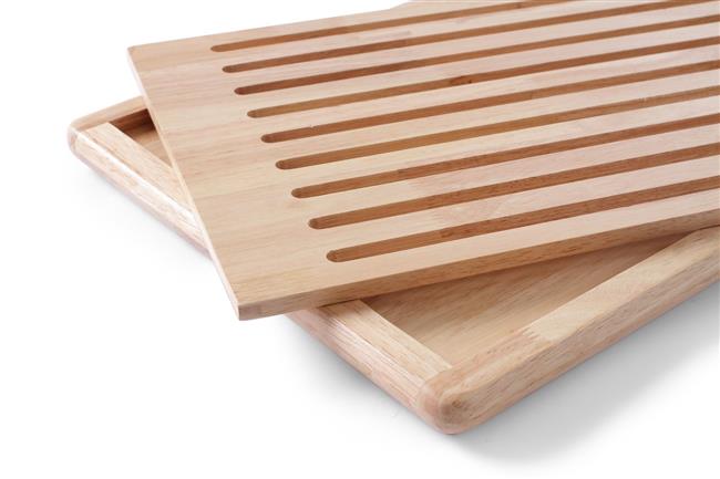 Doska na krájanie chleba, HENDI, Tmavá dubová, 475x322mm – Obrázok 3