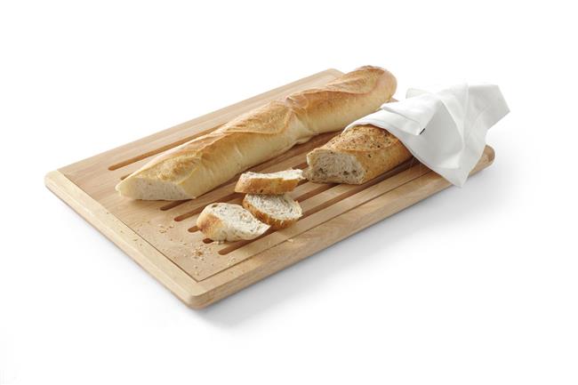 Doska na krájanie chleba, HENDI, Tmavá dubová, 475x322mm – Obrázok 5
