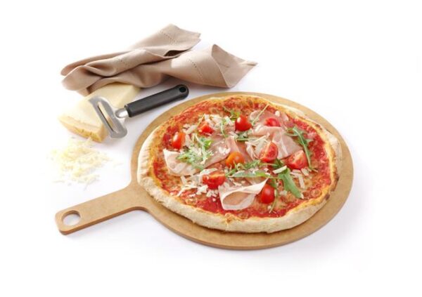 Doska na pizzu s rukoväťou, HENDI, ø254x(H)6mm - Image 5