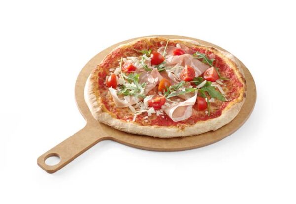 Doska na pizzu s rukoväťou, HENDI, ø356x(H)6mm - Image 4