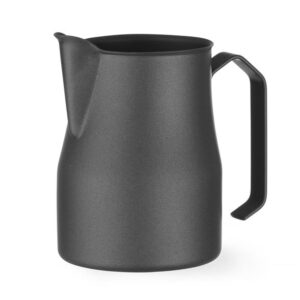 Džbánok k napenení mlieka - čierny matný, HENDI, 0,7L, Čierna, ø84x(H)130mm
