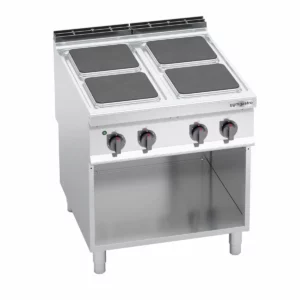 Elektrický sporák - 14 kW - 4 platne štvorcové