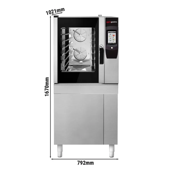 Konvektomat - Touch - 6x GN 1/1 - s funkciou grilu a systémom zberu tuku - Image 2
