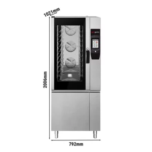 Konvektomat - Touch - 10x GN 1/1 - s funkciou grilu a systémom zberu tuku