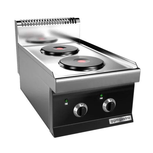 Elektrický sporák - 4,6 kW - 2 platne okrúhle