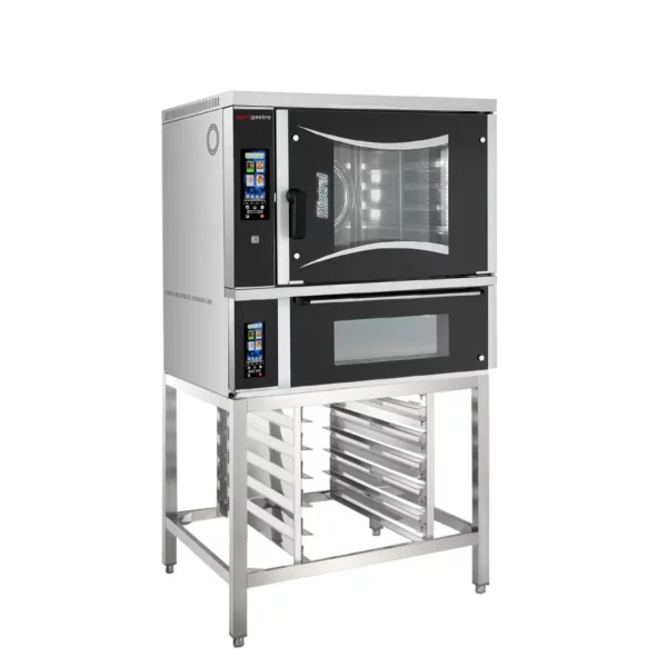 Pekársky kombinovaný konvektomat - Touch - 6x EN 60x40 - vrátane pece na pizzu a základného rámu - Image 3