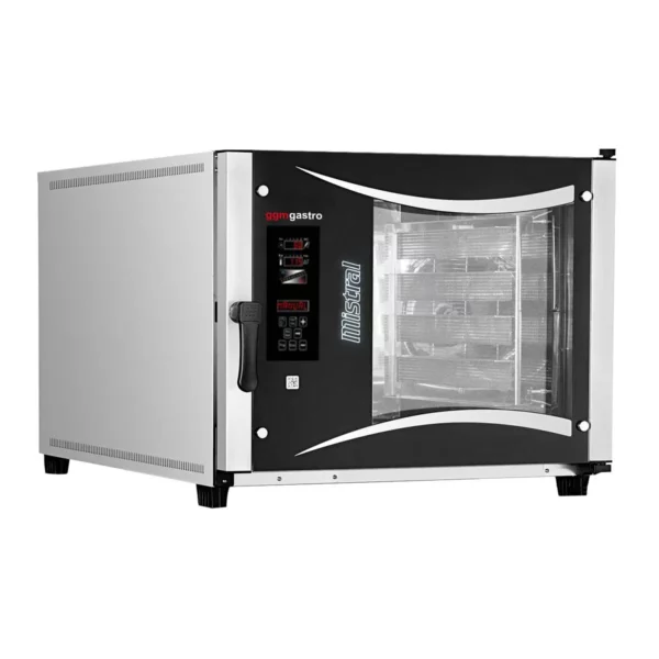 Pekársky kombinovaný konvektomat - digitálny - 5x EN 80x40 - vrátane digestora, motora a kondenzátora - Image 4