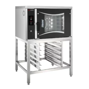 Pekársky kombinovaný konvektomat - Digitálny - 6x EN 60x40 - vrátane podstavca a držiaka podnosu
