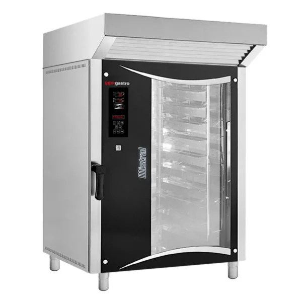 Pekársky kombinovaný konvektomat - digitálny - 10x EN 80x40 - vrátane digestora, motora a kondenzátora - Image 4