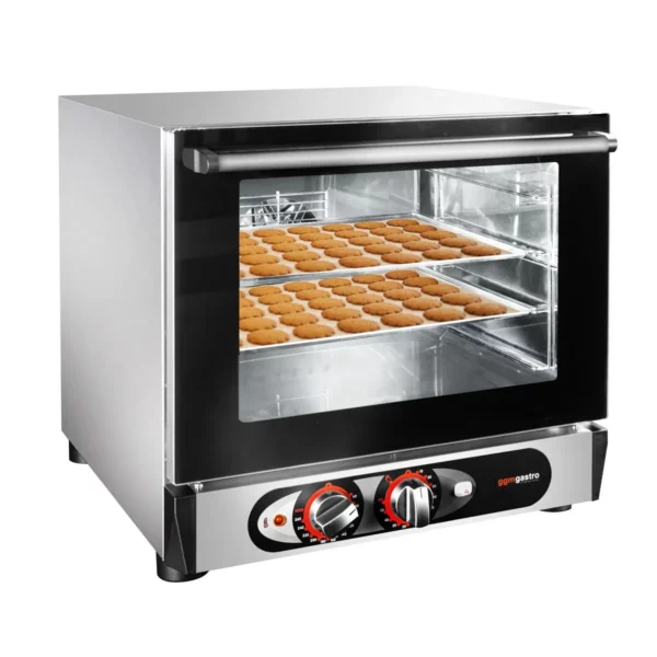 Teplovzdušná rúra COMPACT - s funkciou pary - manuálna - vrátane 4 plechov 450x340mm - Image 4