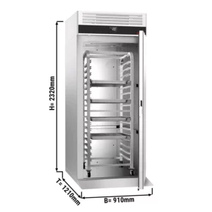 Pojazdová mraznička PREMIUM - GN 2/1 - GN 1/1 - EN 60x40 - 700 litrov - s 1 dvierkami