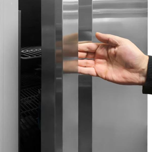 Chladnička a mraznička PREMIUM PLUS - GN 2/1 - 520 litrov - s 2 nerezovými polovičnými dverami - Image 6