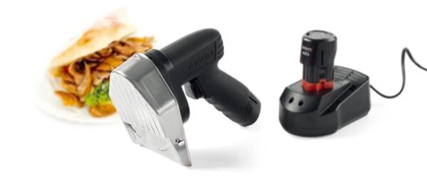 Elektrický nôž na kebab Kitchen Line – bezkáblový, HENDI, Kitchen Line, 230V/80W, 155x127x(H)202mm - Image 2