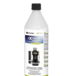 Extreme Milk Frother Cleaner Kvapalina profesionálna čistiaca kvapalina na čistenie napeňovača mlieka v kávovaroch, HENDI, 1 l