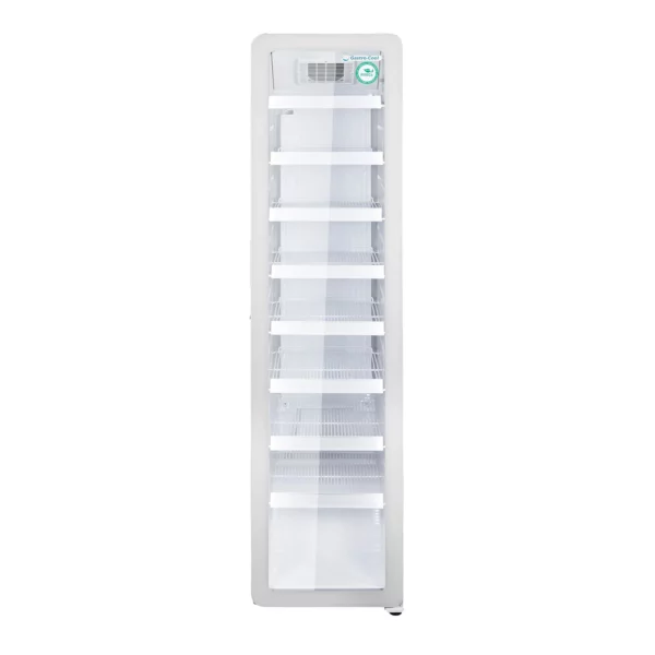 GASTRO COOL | Chladnička so sklenenými dverami - 220 litrov - úzka - 1 sklenené dvere - biela - Image 4