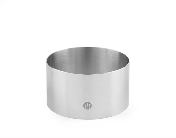 Forma na jedlo v tvare prsteňa a zatláčač, HENDI, ø80x(H)45mm