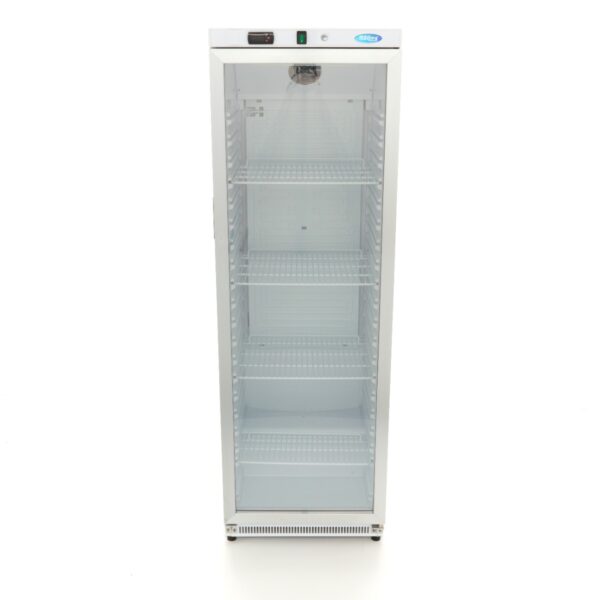 Chladnička - 400L - Biela - so sklenenými dverami - Image 2