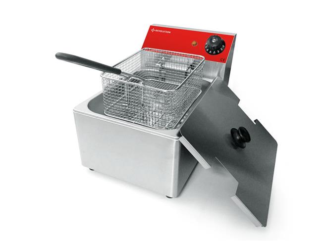Fritéza 6 l, Revolution, 6 l, 230V/3300W, 265x430x(H)290mm – Obrázok 2